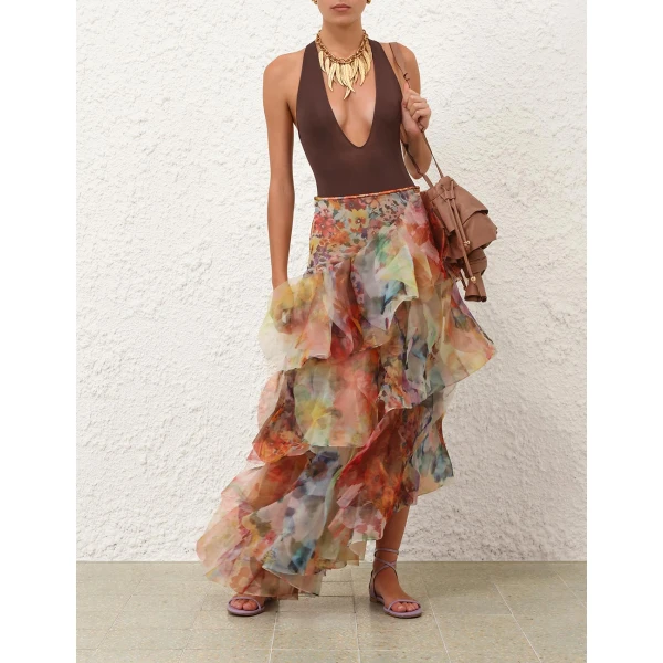Elevate your elegance in this Zimmermann Skirts available now at Luxury Shoes 