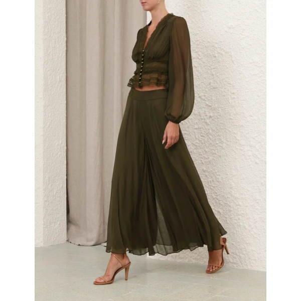 Elevate your elegance in this Zimmermann Pants available now at Luxury Shoes 
