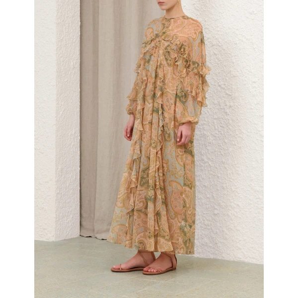 Elevate your elegance in this Zimmermann Dresses available now at Luxury Shoes 
