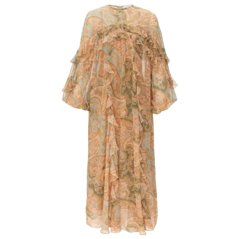 Elevate your elegance in this Zimmermann Dresses available now at Luxury Shoes 