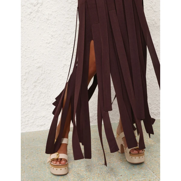 Elevate your elegance in this Zimmermann Dresses available now at Luxury Shoes 