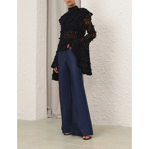 Elevate your elegance in this Zimmermann Knitwear available now at Luxury Shoes 
