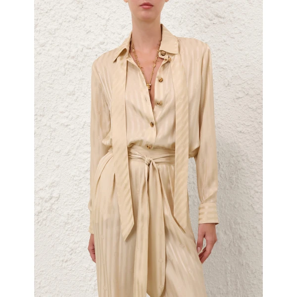 Elevate your elegance in this Zimmermann Tops available now at Luxury Shoes 