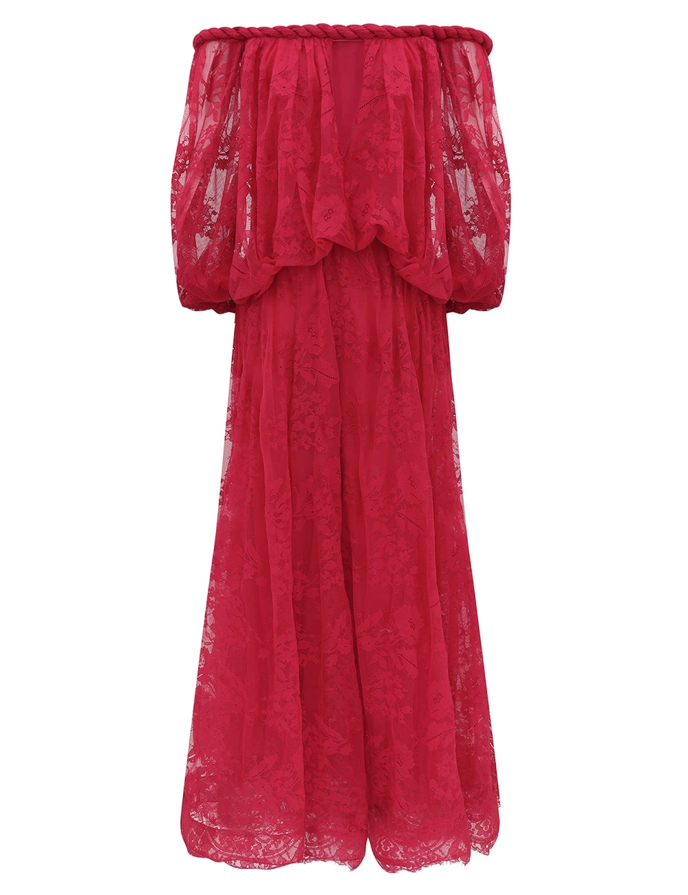 Zimmermann Luna Lace Billow Gown | Ready to Wear Collection Luxury Shoes Zimmermann Luna Lace Billow Gown