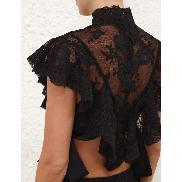 Elevate your elegance in this Zimmermann Tops available now at Luxury Shoes 
