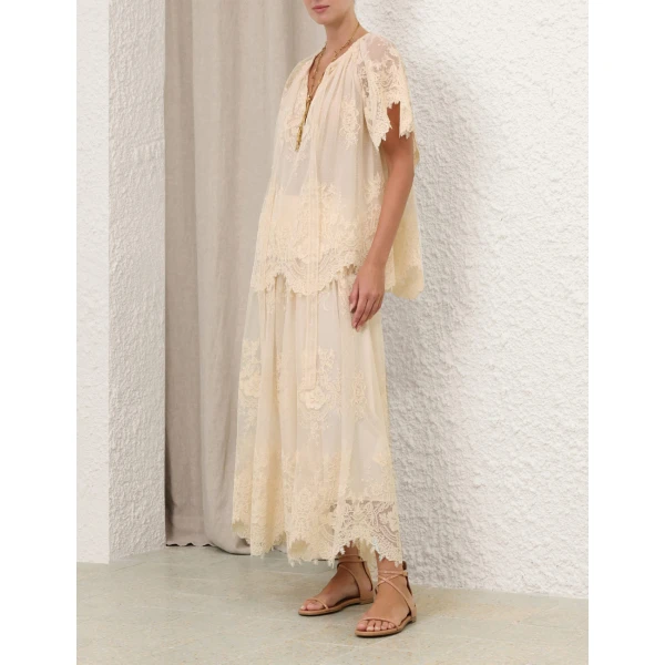 Elevate your elegance in this Zimmermann Tops available now at Luxury Shoes 