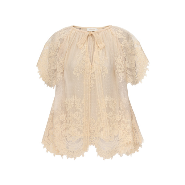 Elevate your elegance in this Zimmermann Tops available now at Luxury Shoes 