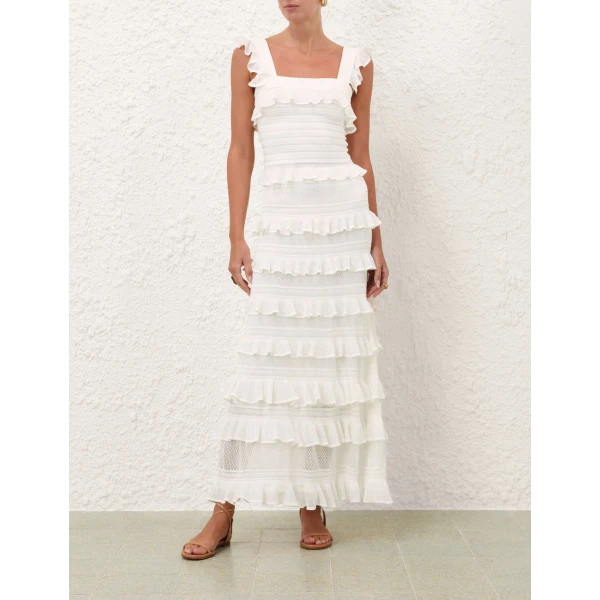Elevate your elegance in this Zimmermann Tops available now at Luxury Shoes 