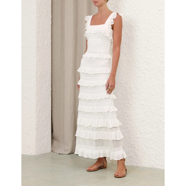 Elevate your elegance in this Zimmermann Tops available now at Luxury Shoes 