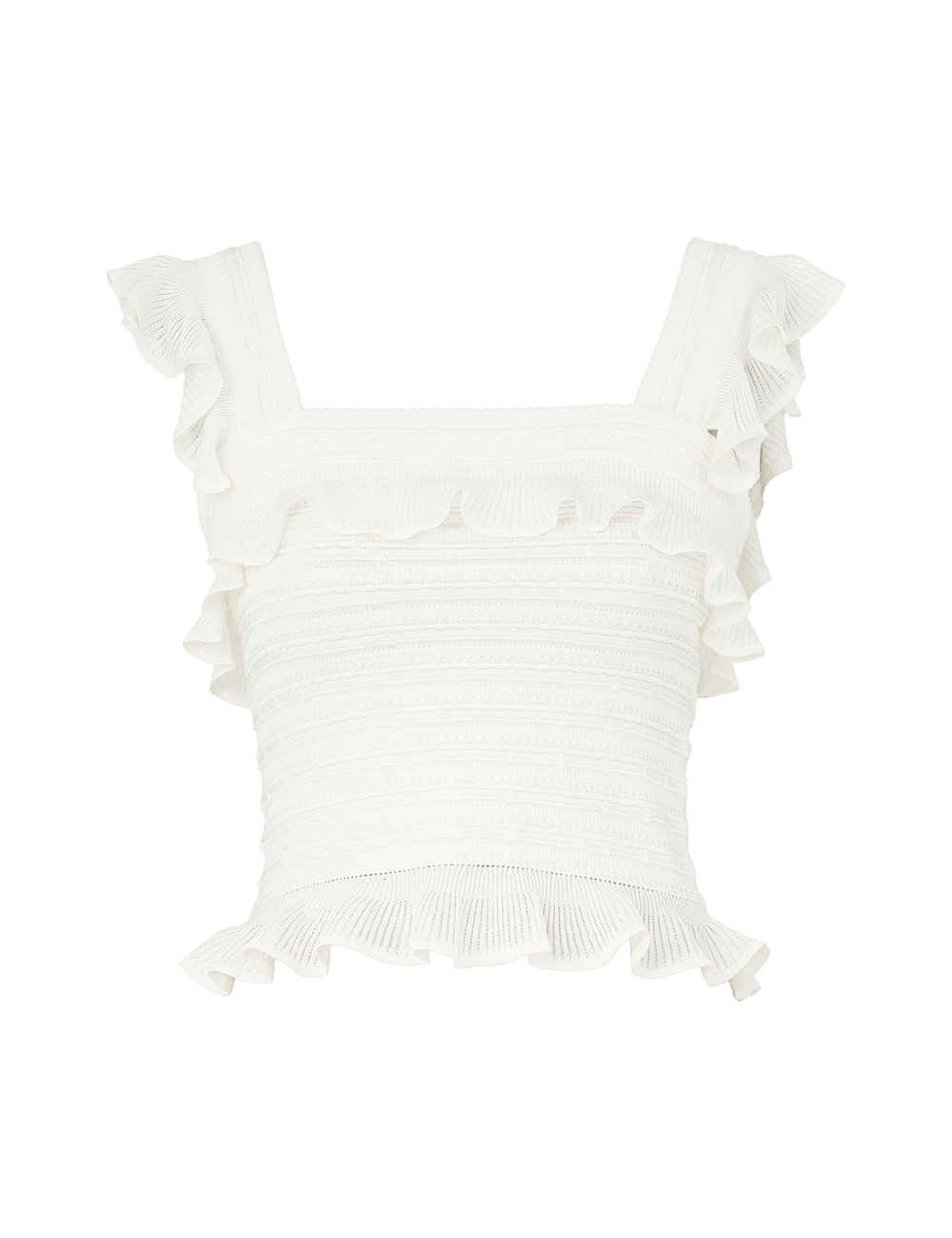 Elevate your elegance in this Zimmermann Tops available now at Luxury Shoes 
