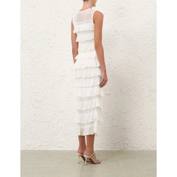 Elevate your elegance in this Zimmermann Dresses available now at Luxury Shoes 