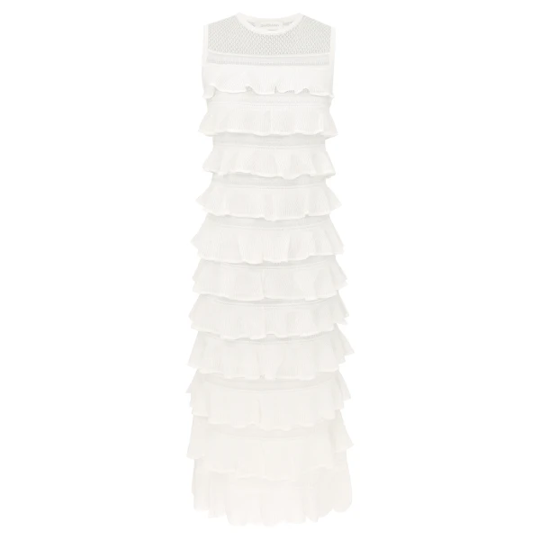 Elevate your elegance in this Zimmermann Dresses available now at Luxury Shoes 