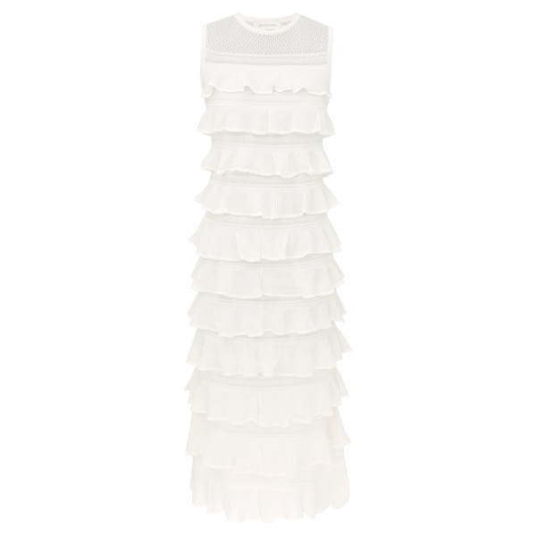 Elevate your elegance in this Zimmermann Dresses available now at Luxury Shoes 