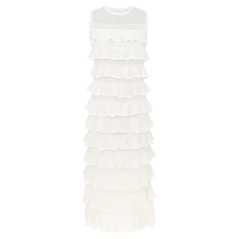 Elevate your elegance in this Zimmermann Dresses available now at Luxury Shoes 