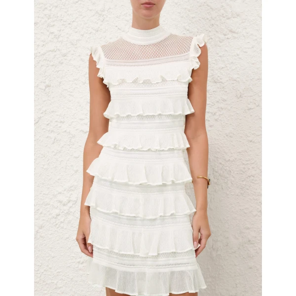 Elevate your elegance in this Zimmermann Dresses available now at Luxury Shoes 