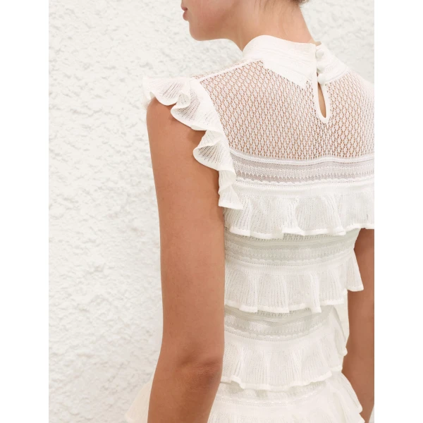 Elevate your elegance in this Zimmermann Dresses available now at Luxury Shoes 