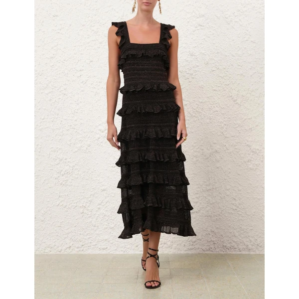 Elevate your elegance in this Zimmermann Dresses available now at Luxury Shoes 