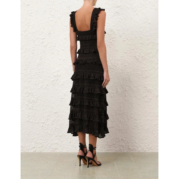 Elevate your elegance in this Zimmermann Dresses available now at Luxury Shoes 
