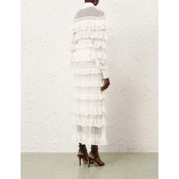 Elevate your elegance in this Zimmermann Tops available now at Luxury Shoes 