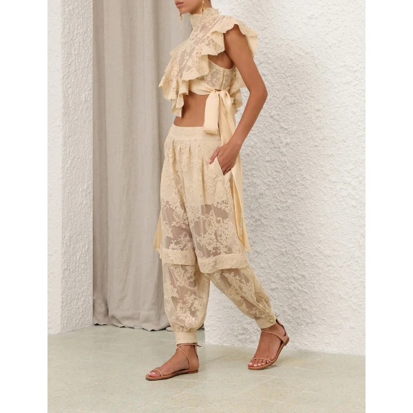 Elevate your elegance in this Zimmermann Pants available now at Luxury Shoes 