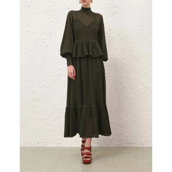 Elevate your elegance in this Zimmermann Knitwear available now at Luxury Shoes 