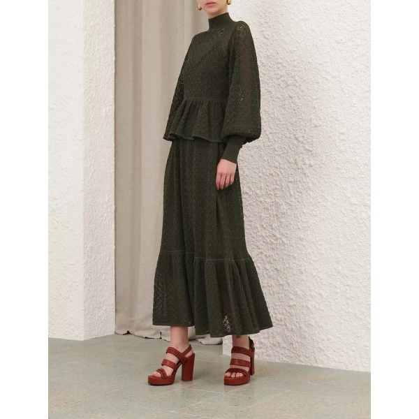 Elevate your elegance in this Zimmermann Knitwear available now at Luxury Shoes 
