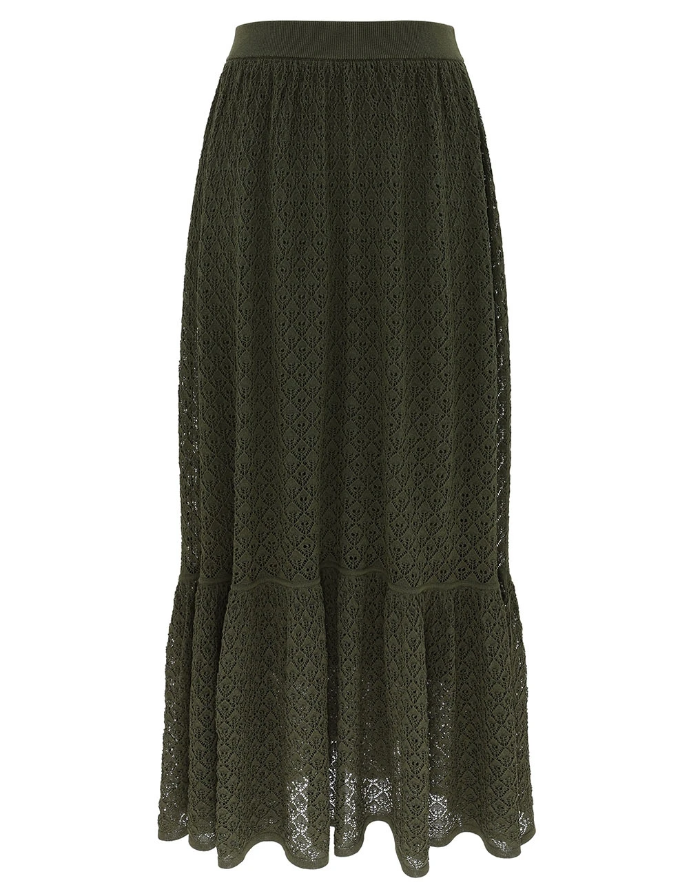 Zimmermann Luna Lace Knit Maxi Skirt | Ready to Wear Collection Luxury Shoes Elevate your elegance in this Zimmermann Knitwear available now at Luxury Shoes