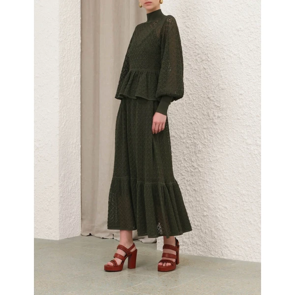 Elevate your elegance in this Zimmermann Knitwear available now at Luxury Shoes 