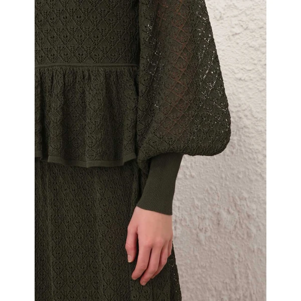 Elevate your elegance in this Zimmermann Knitwear available now at Luxury Shoes 