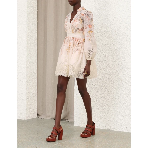 Elevate your elegance in this Zimmermann Dresses available now at Luxury Shoes 