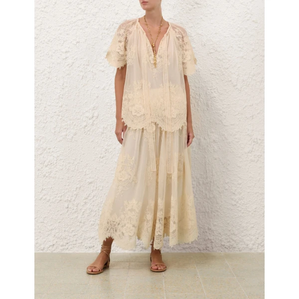 Elevate your elegance in this Zimmermann Skirts available now at Luxury Shoes 