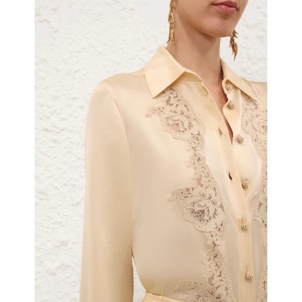 Elevate your elegance in this Zimmermann Tops available now at Luxury Shoes 