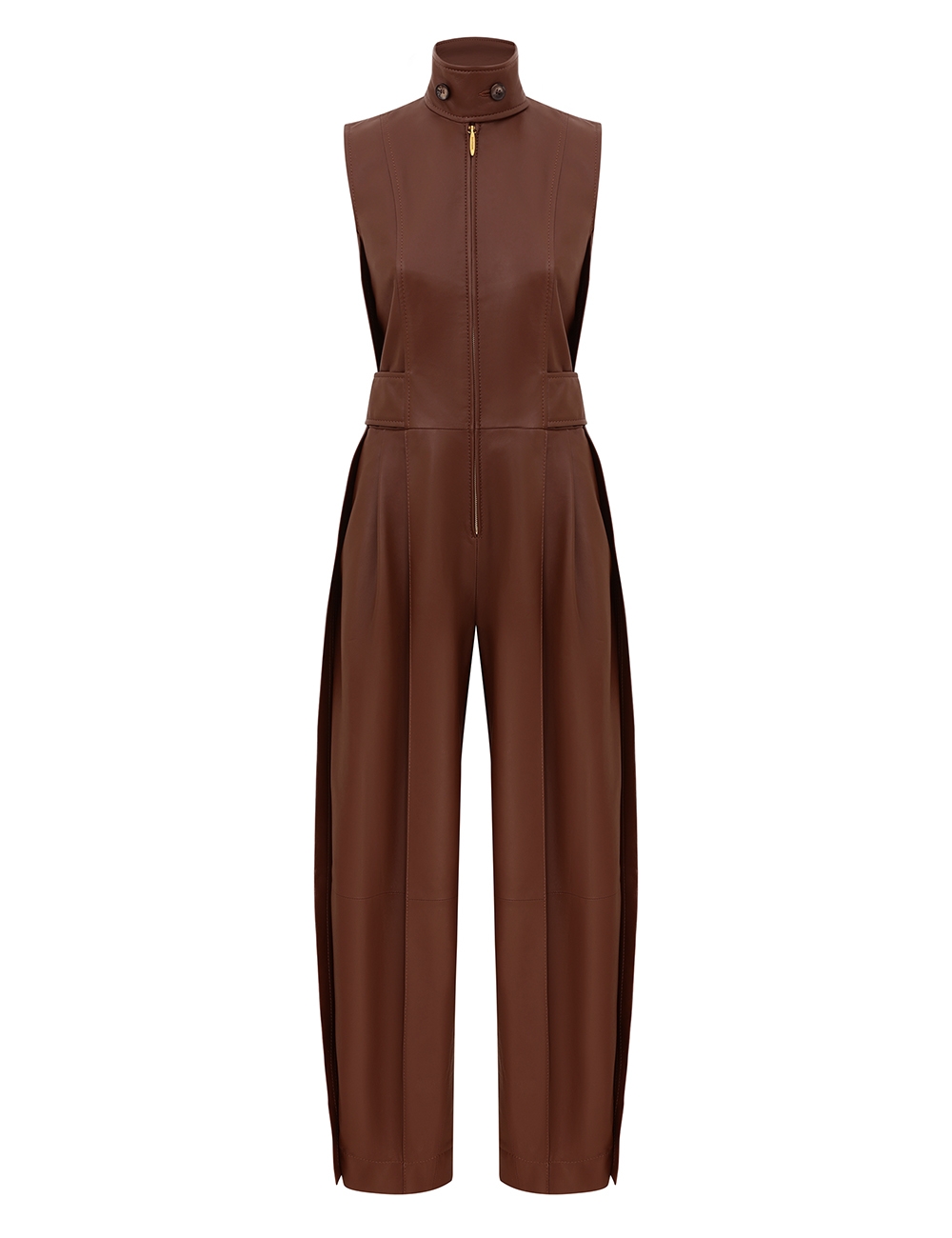 Zimmermann Luna Leather Jumpsuit