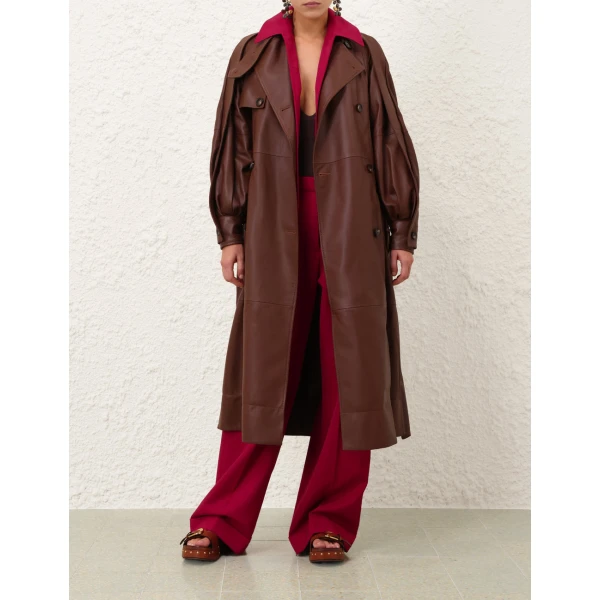 Elevate your elegance in this Zimmermann Coats available now at Luxury Shoes 