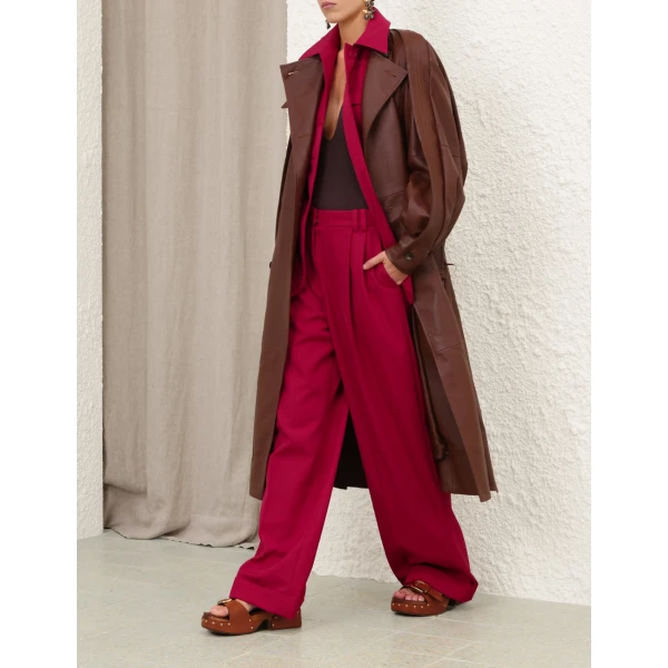 Elevate your elegance in this Zimmermann Coats available now at Luxury Shoes 
