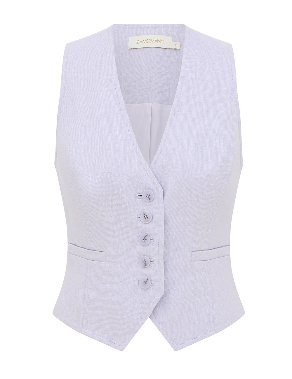 Zimmermann Luna Linen Waistcoat