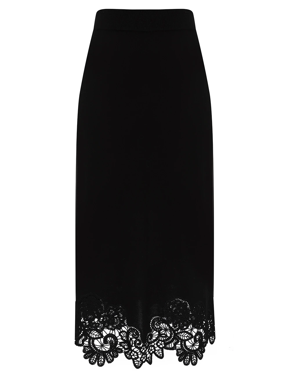 Zimmermann Luna Merino Lace Midi Skirt | Ready to Wear Collection Luxury Shoes Elevate your elegance in this Zimmermann Skirts available now at Luxury Shoes