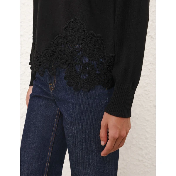 Elevate your elegance in this Zimmermann Knitwear available now at Luxury Shoes 