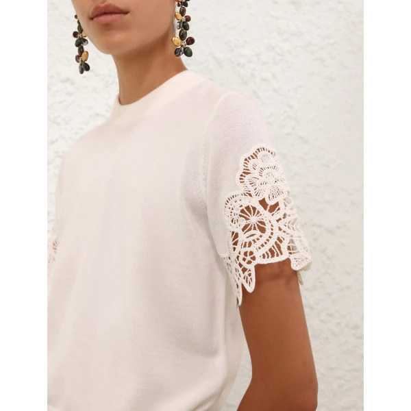 Elevate your elegance in this Zimmermann Tops available now at Luxury Shoes 
