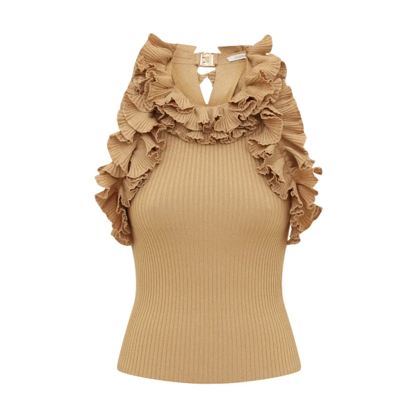 Elevate your elegance in this Zimmermann Tops available now at Luxury Shoes 
