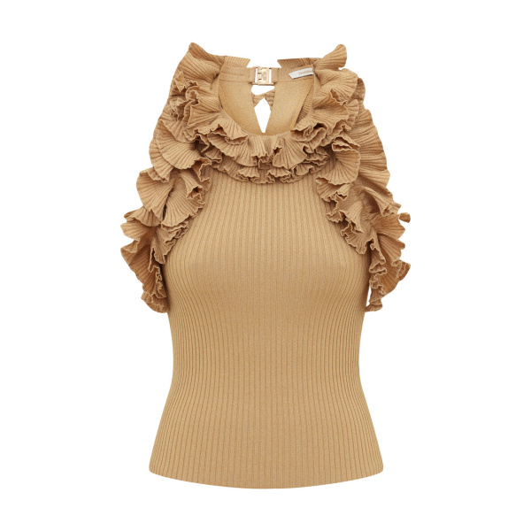 Elevate your elegance in this Zimmermann Tops available now at Luxury Shoes 