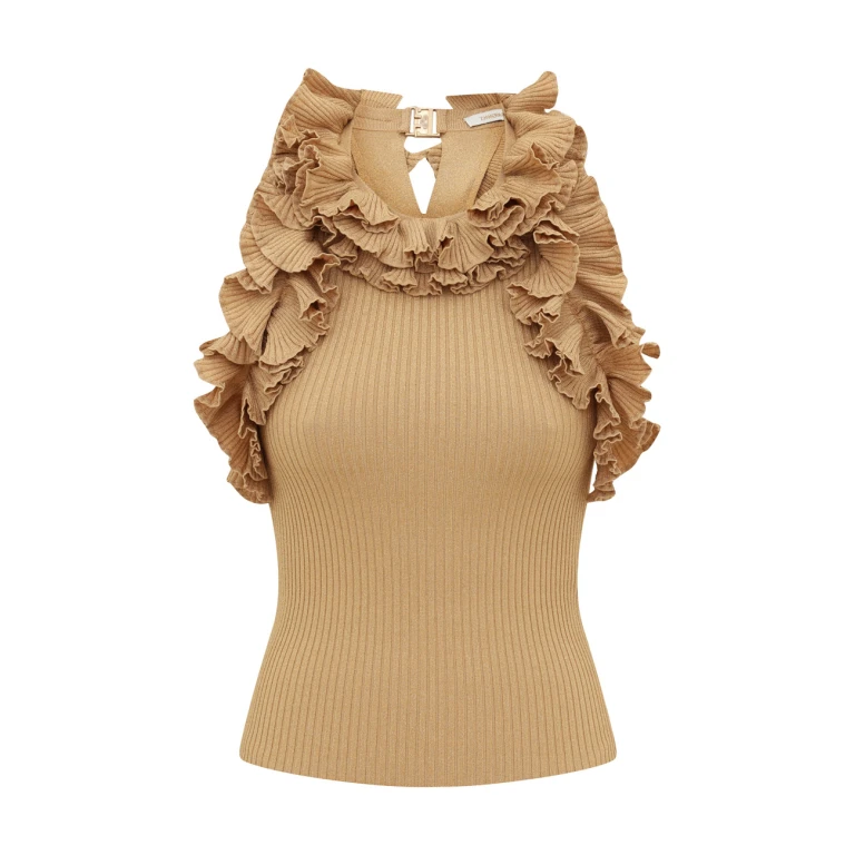 Elevate your elegance in this Zimmermann Tops available now at Luxury Shoes 