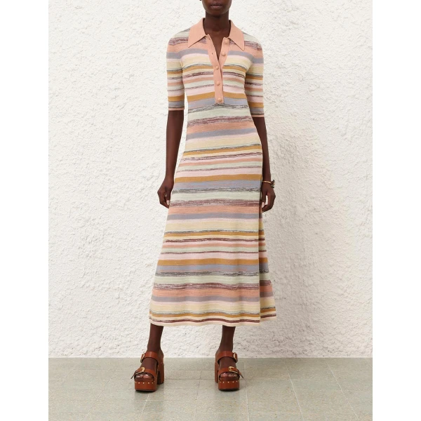 Elevate your elegance in this Zimmermann Dresses available now at Luxury Shoes 