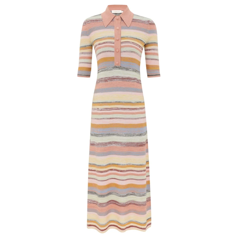 Elevate your elegance in this Zimmermann Dresses available now at Luxury Shoes 