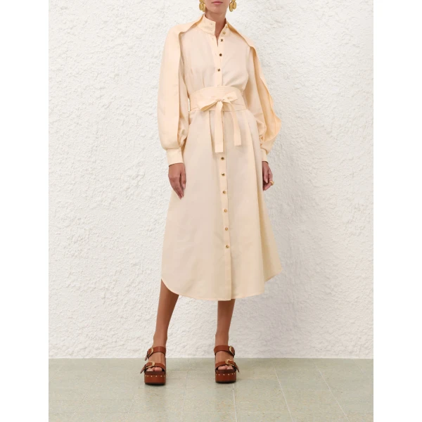 Elevate your elegance in this Zimmermann Dresses available now at Luxury Shoes 
