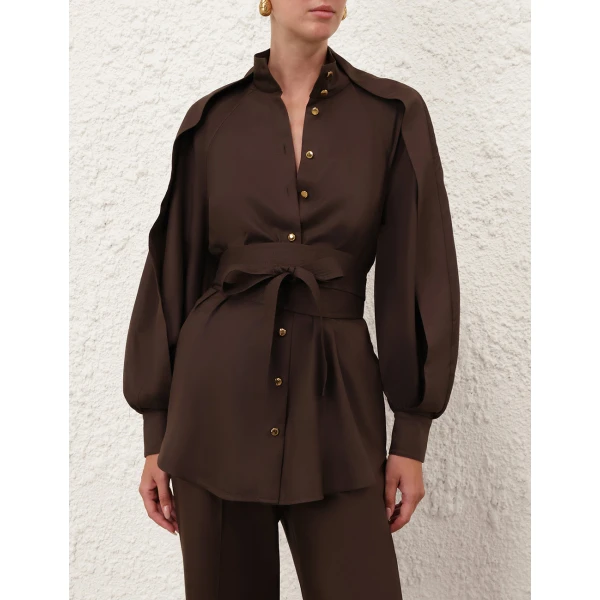 Elevate your elegance in this Zimmermann Tops available now at Luxury Shoes 