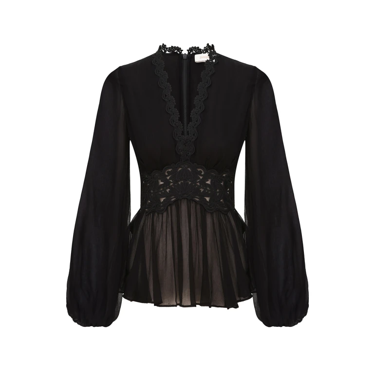 Elevate your elegance in this Zimmermann Tops available now at Luxury Shoes 