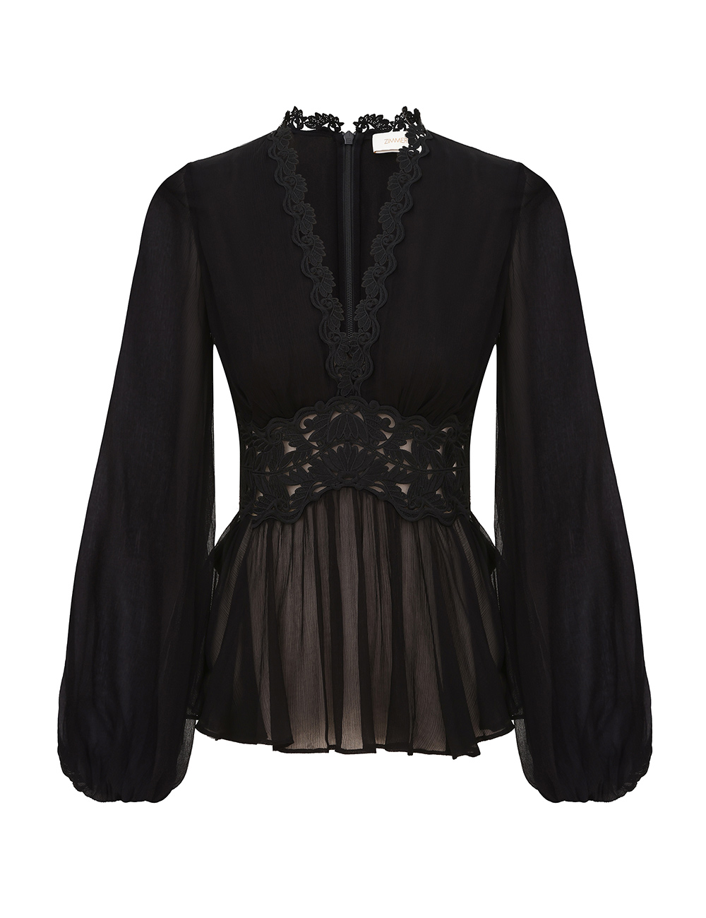 Elevate your elegance in this Zimmermann Tops available now at Luxury Shoes 