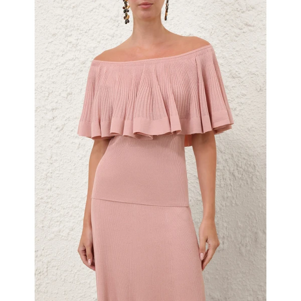 Elevate your elegance in this Zimmermann Tops available now at Luxury Shoes 
