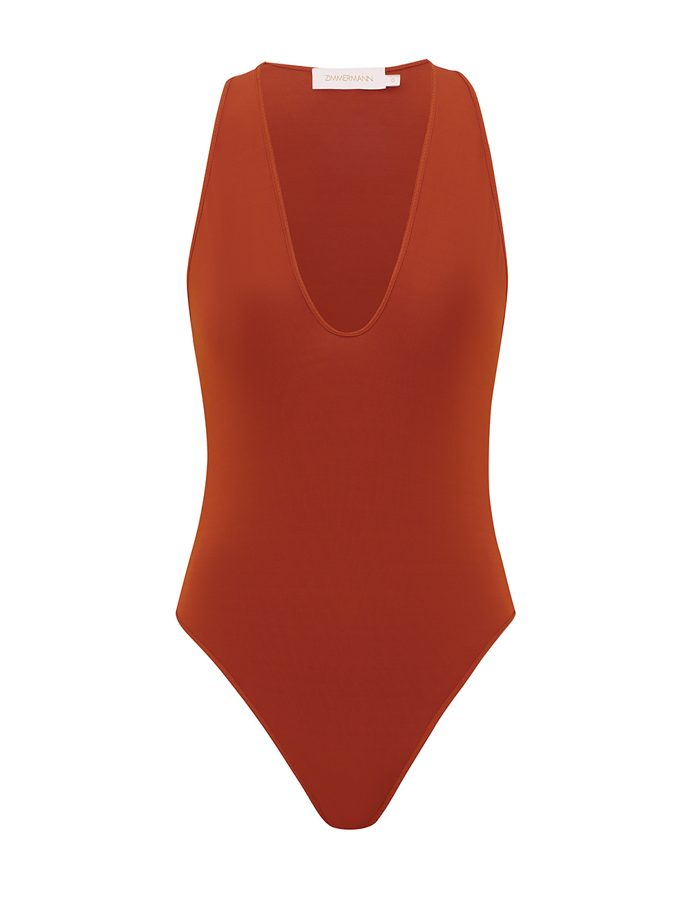 Zimmermann Luna Plunge Bodysuit